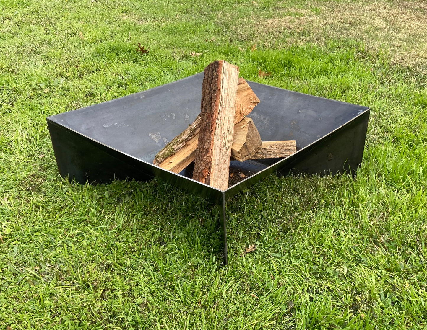 Steel fire pit: Modern Vida