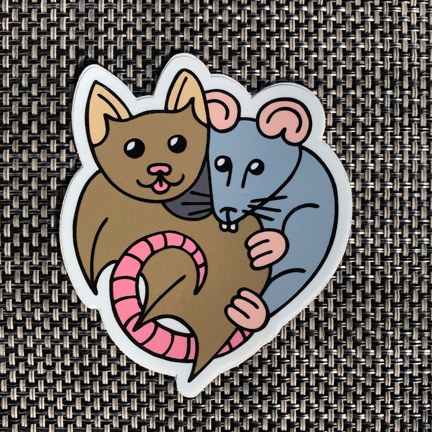 Rat Bat sticker